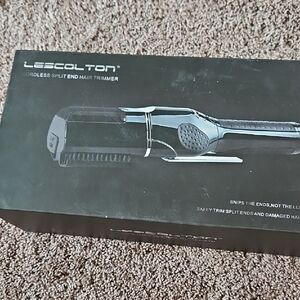 Lescolton Cordless Split End Hair Trimmer in Black